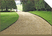 Lawn Edging: Steel edging